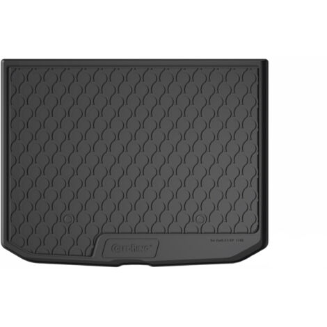 Vasca baule su misura in gomma sintetica - compatibile per Audi A3 Sportback (11/1204/20) baule alto, con ruota di scorta