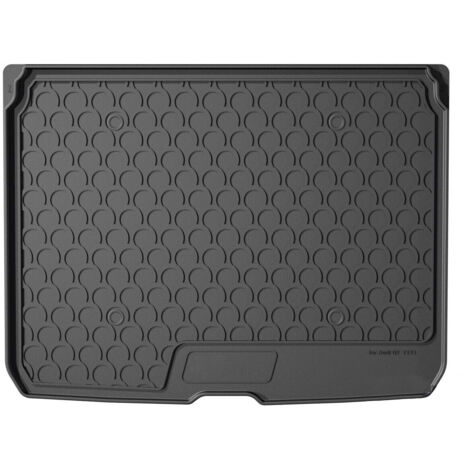 Vasca baule su misura in gomma sintetica - compatibile per Audi Q2 (11/1604/26) baule alto
