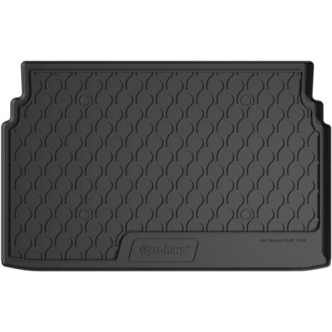 Vasca baule su misura in gomma sintetica - compatibile per  Citroen C3 Aircross (10/1707/24) baule alto