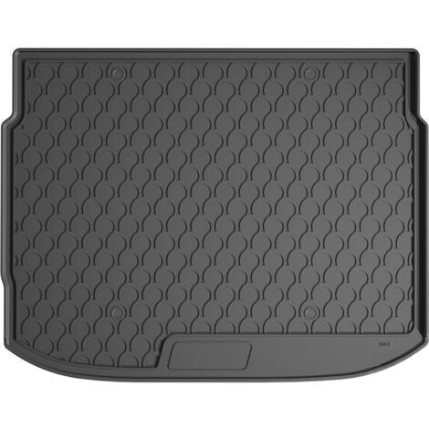 Vasca baule su misura in gomma sintetica - compatibile per Nissan Qashqai (04/21) baule alto