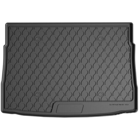 Vasca baule su misura in gomma sintetica - compatibile per  Volkswagen Golf VIII 5p (01/20) baule alto