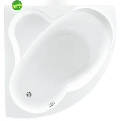 Vasca da bagno con telaio e pannello modello una cm 135x135 NOVELLINI
