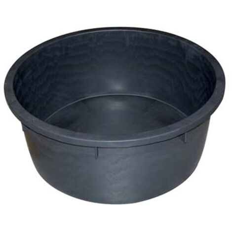Vasca da Bagno Rotonda Lunga 285 cm, Altezza 96 cm, Profondit� 55 cm, Colore Nero, Modello ICS
