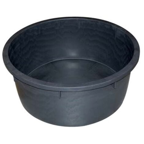 Vasca da Bagno Rotonda Lunga 285 cm, Altezza 96 cm, Profondit� 55 cm, Colore Nero, Modello ICS