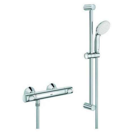 Vasca da doccia termica grohe. Grohtherm 500 con doccia set 600 mm cromo