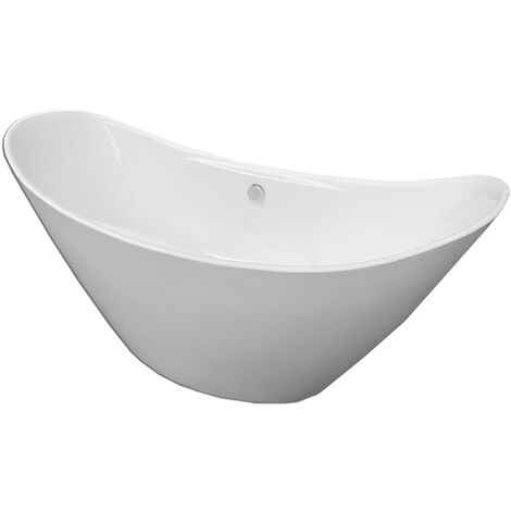 Vasca Idromassaggio Free-Standing OVALO PLUS - 180x90x72 Cm Con Idromassaggio E Luci LED - Foto 9