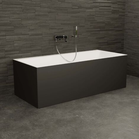 Vasca freestanding - Cobalt 170 noire -  Nera - 170 x75 x56 cm, by SPALINA