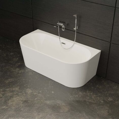 Vasca freestanding - Naos 170 blanche - Bianco - 170 x80 x58 cm, by SPALINA