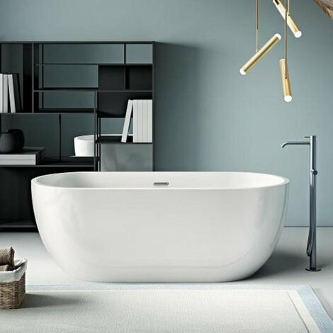 Vasca freestanding ovale BOSTON Bianca 180 cm