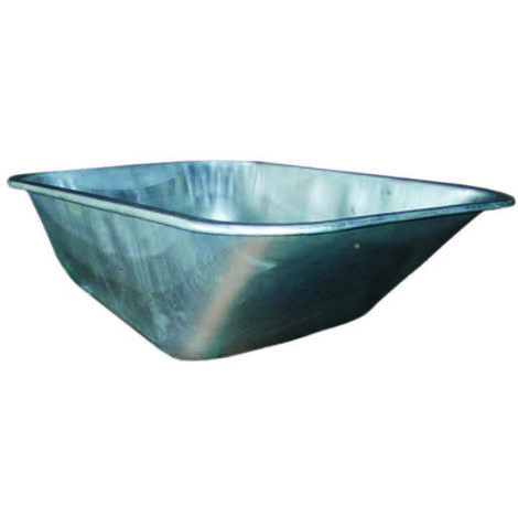Vasca In Metallo Zincato Per Carriola - lt.85 (per cod.175272 mod.2019)
