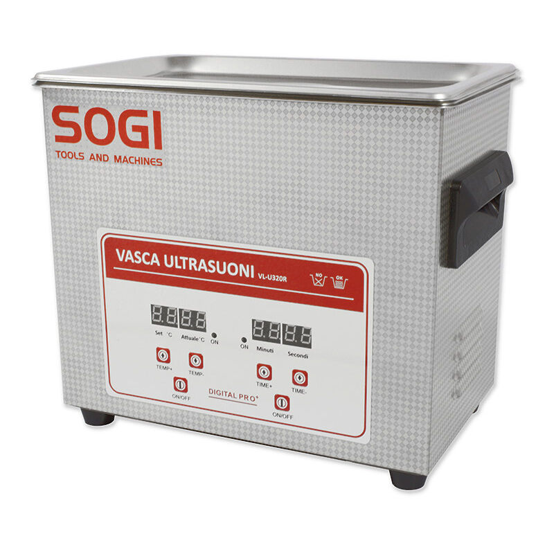 Image of Sogi - Vasca pulitrice ad ultrasuoni riscaldata 3,2L VL-U320R