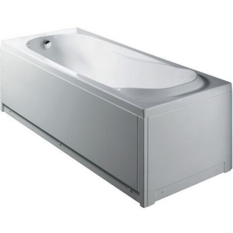 VASCA RETTANGOLARE SENZA IDROMASSAGGIO C/PANNELLI MOD. DIAMANTE cm. 150 x 70