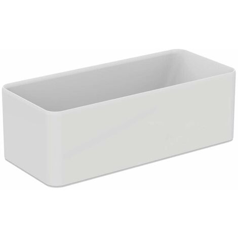 Vasca sagomata CONCA 1800 x 800 x 600 mm bianca centro stanza IDEAL STANDARD