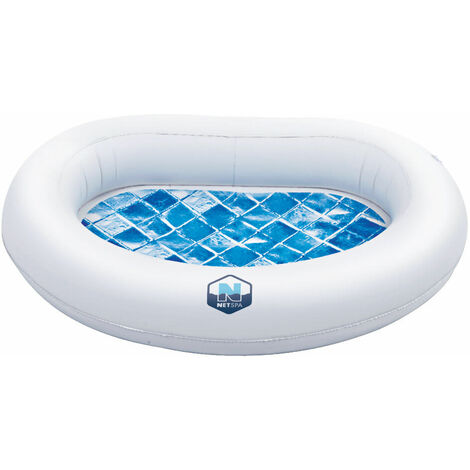 Vaschetta Lavapiedi Gonfiabile 87x68x14 cm NetSpa Bianca