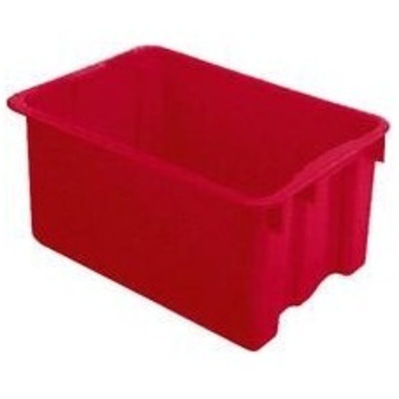 Vaschetta Portaoggetti 45 l 600X400X250 Mm Rosso