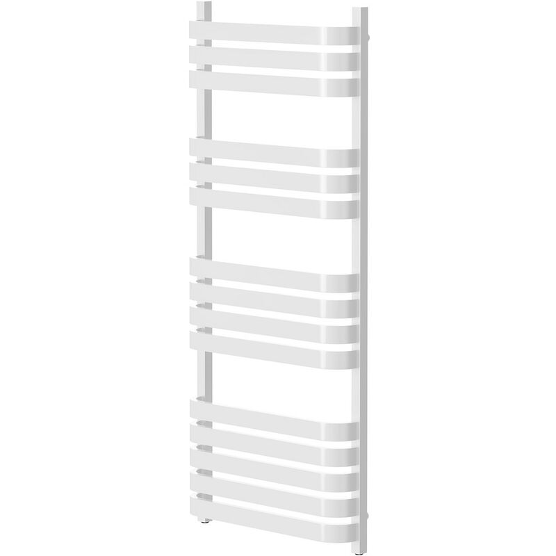 Wholesale Domestic Vasco White 1200mm x 500mm Heated Towel Rail