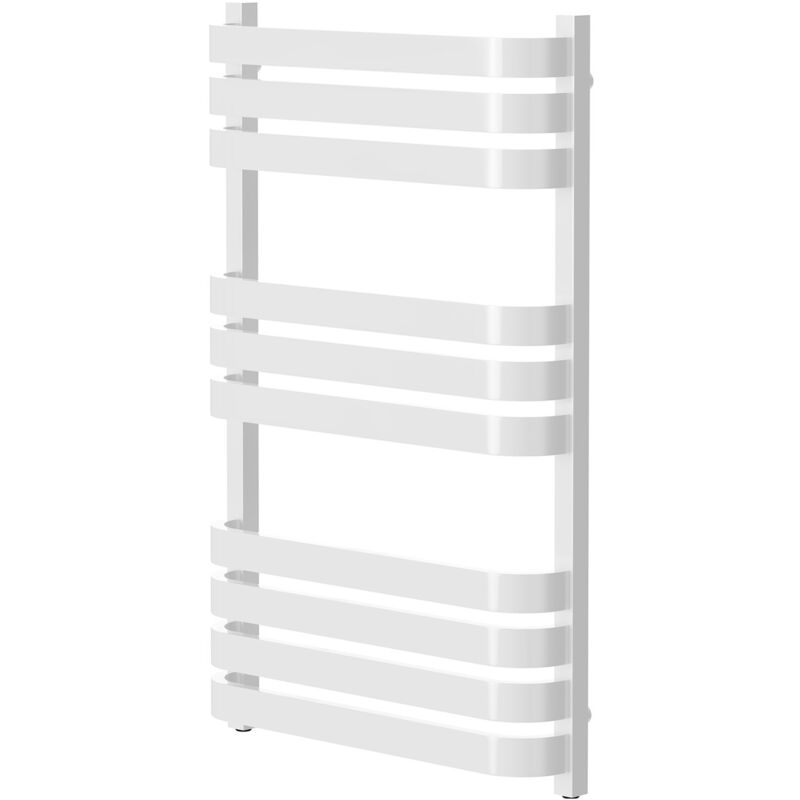 Wholesale Domestic Vasco White 800mm x 500mm Heated Towel Rail