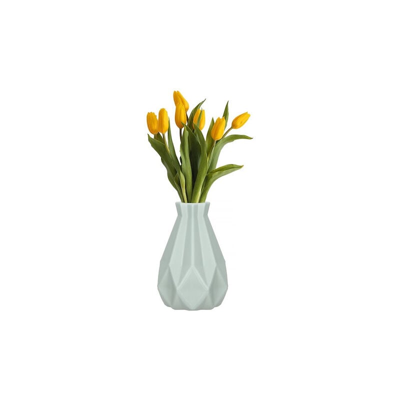 Vase 20 cm incassable pour fleurs pour le salon, menthe moderne pour la cuisine.