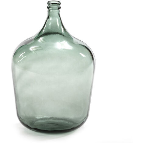 Vase 37X37X55 Grünes Glas