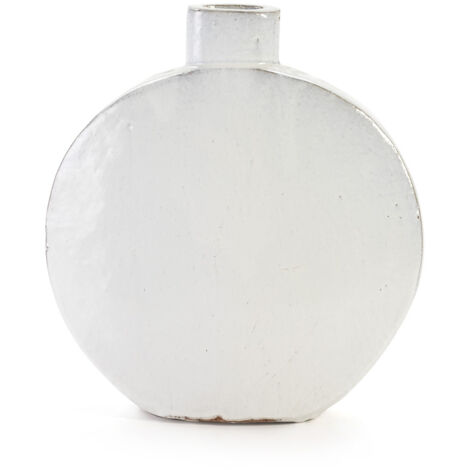 Vase 40x15x43 Accessoires und Geschenke weiße Sandstein / Vasen, Tibors und Bars mit Regenschirmen für alle Stile, um dem Haus eine Note zu verleihen
