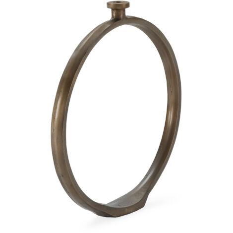 Vase 57x5x51 Accessoires und Geschenke Altes Goldmetall / Accessoires und Geschenke für alle Stile, um dem Haus eine Note zu verleihen