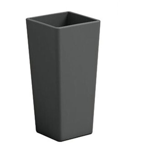 À FLEURS CARRÉ 85 CM DE HAUTEUR "CLOU" Veca - Couleur : Havane - Colore: Antracite