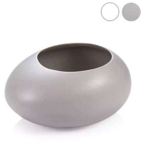 Vase à fleurs Stones Blanc 9X11 H 6,5 Fancy Tescoma