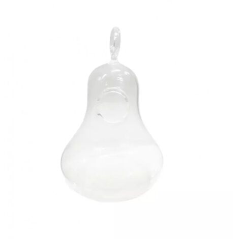 Vase à suspendre petit en verre transparent - GLASSBOX