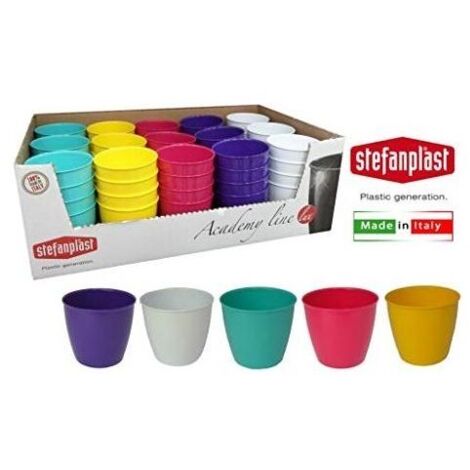 VASE ACADEMY LUX Ø11CM COULEUR ASSORTIE