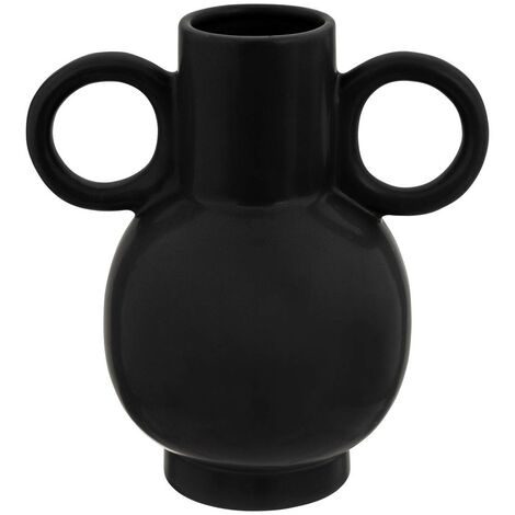 Vase Déco avec Anses Amphore 66cm Cuivre