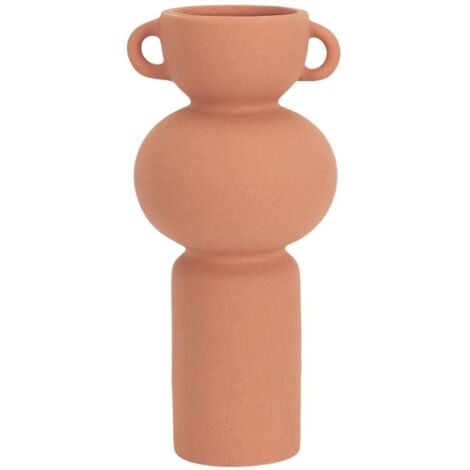 Vase Anse Céramique Terracotta Artiste 25,5cm