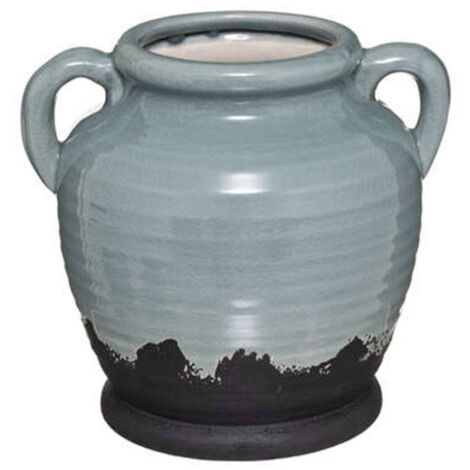 Vase Anse Design "Garden" 20cm Vert Céladon