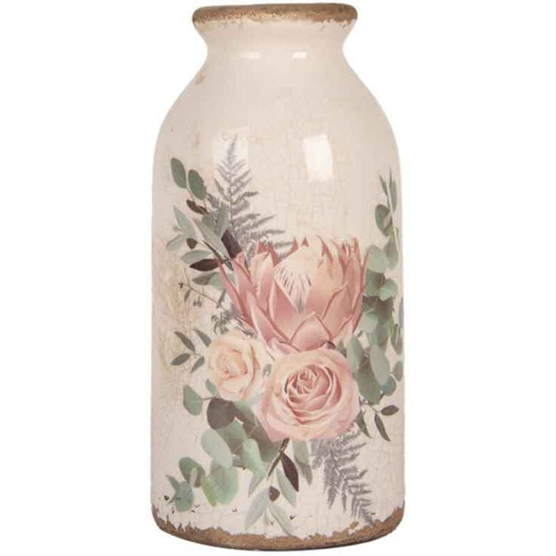 Vase aux Roses céramique 8x16cm