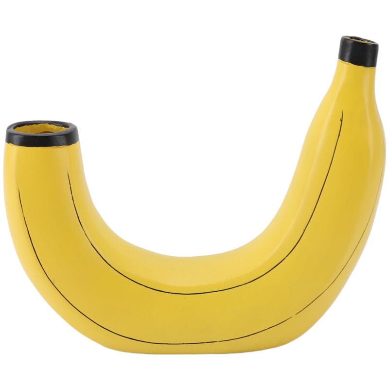 Feiyue - Vase banane décoratif en résine, moderne et innovant, élégant, pour la maison, la chambre à coucher, le bureau, la ferme