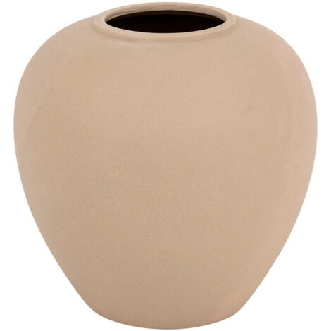Vase Boule en Dolomite "Rily" 22cm Nude