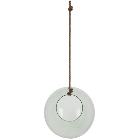 Vase boule en verre à suspendres - Taille L - D 20 cm - Livraison gratuite