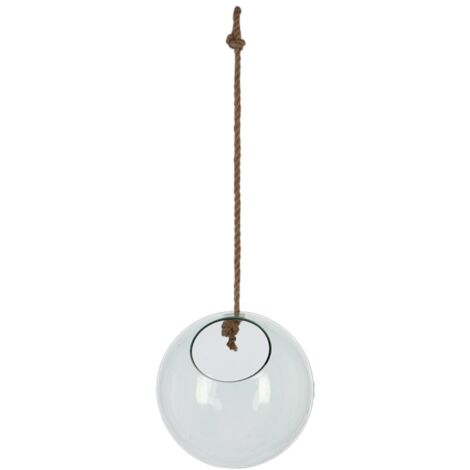Vase boule en verre à suspendres - Taille M - D 20 cm - Livraison gratuite