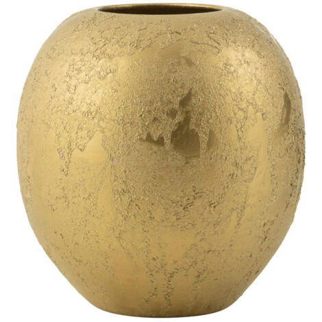Vase Boule Goutte en Céramique "Plum" 40cm Or