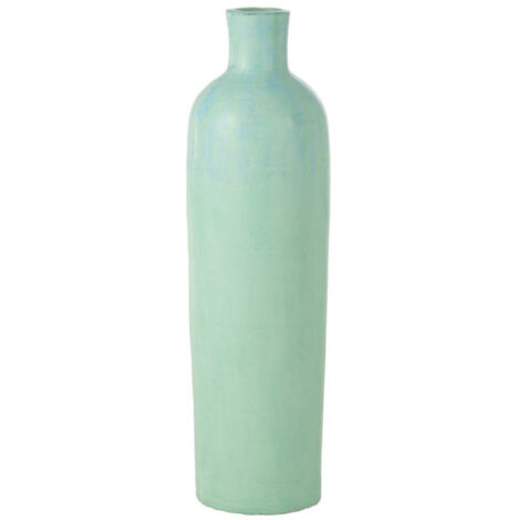 Vase Bouteille Déco "Justine" 100cm Bleu
