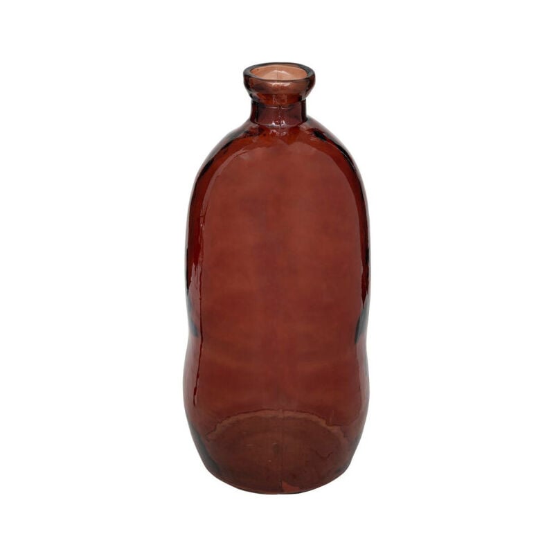 Atmosphera - Vase Bouteille en Verre 'Uly' 73cm Ambre
