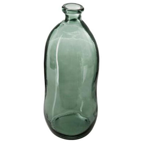 Vase Bouteille en Verre "Uly" 73cm Kaki