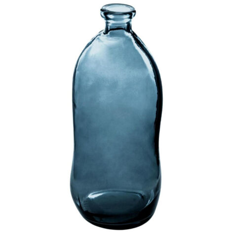 Vase Bouteille en Verre "Uly" 73cm Orage