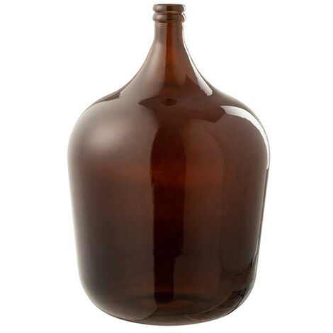 Vase carafe marron verre 35x56cm