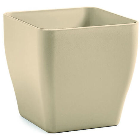 VASE CARRÉ LIVING MATT 25 CM TERRACOTTA