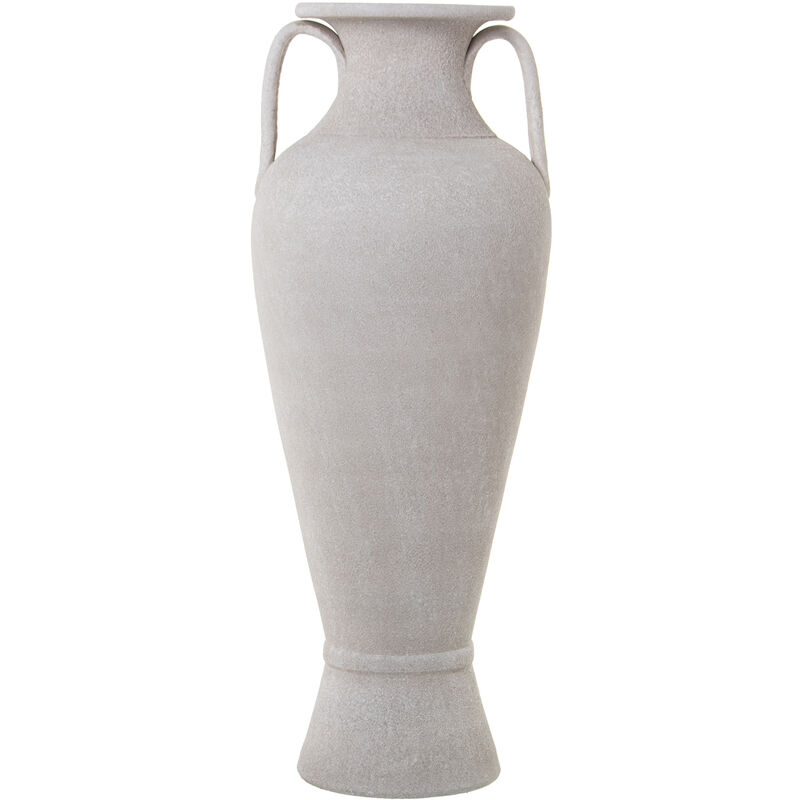 Vase ceramique a anses 80CM blanc sable °30X80CMpour tous les styles pour ajouter une touche à la maison