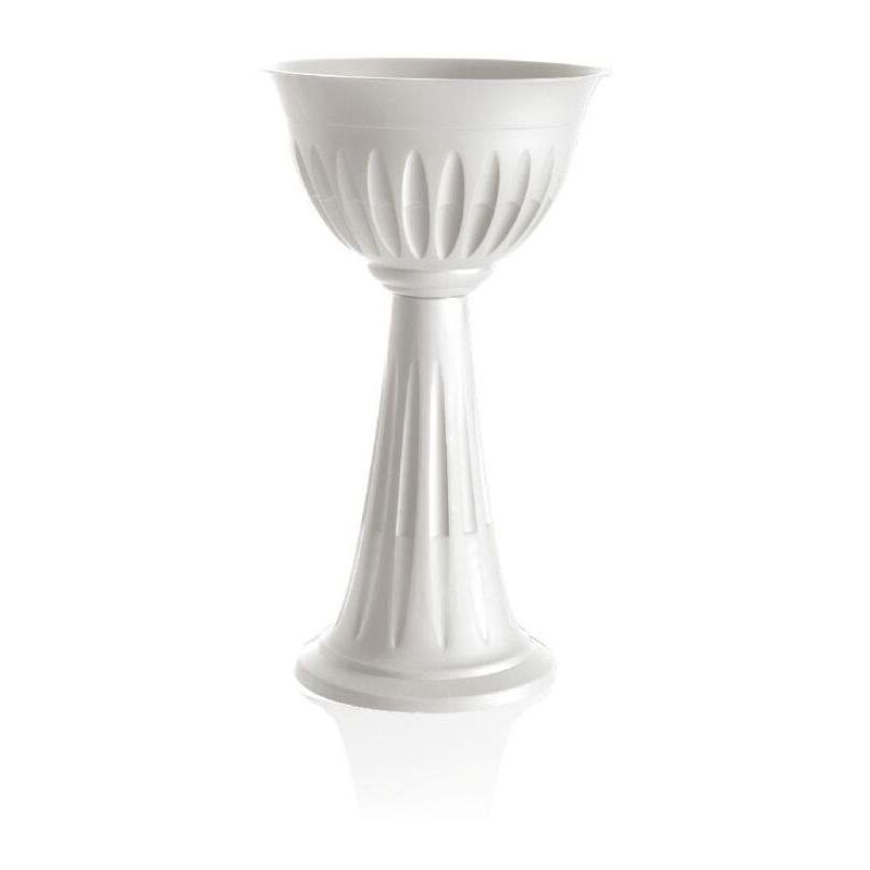 Bama - Vase colonne - alba - d 43 cm - Blanc - Livraison gratuite