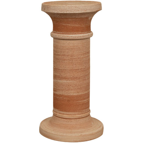 Vase colonne en terre cuite 100% Made in Italy entièrement fait à la main