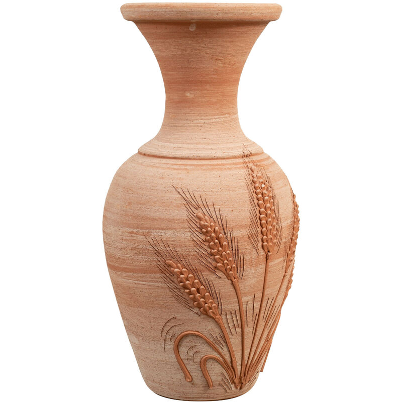 Biscottini - Vase Conca jarre toscane en terre cuite L38xPR38xH80 cm Made in Italy