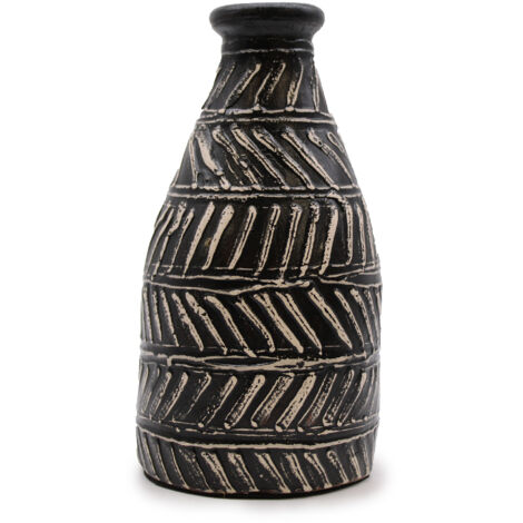 Vase Cône Grec - Chocolat- Vendu par 1