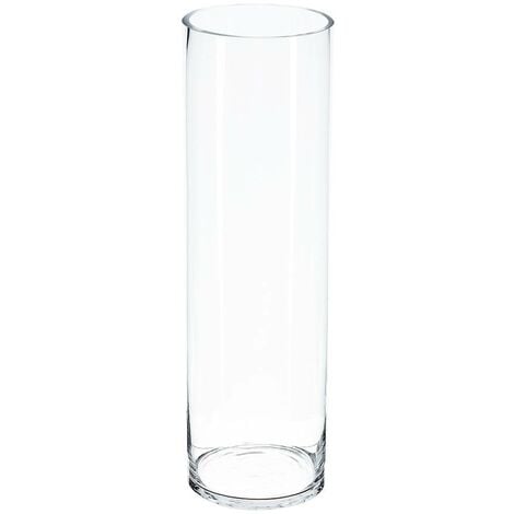 Vase cylindre verre H50cm - Atmosphera créateur d'intérieur